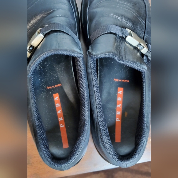 *SOLD* Prada Loafers, Black, Size 11 - Picture 7 of 15